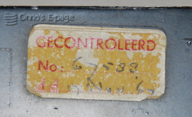 
    1967 test and callibration sticker.
    