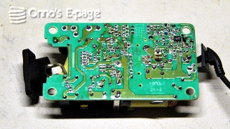 
    Solder side of the PCB.