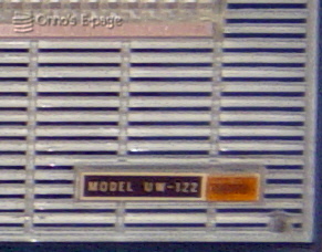 
     The type number badge
    