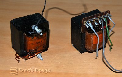 Two power transformers