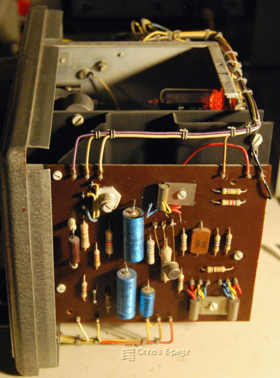 
    After first repairs, working fine with a temporary ASY77, neon stabiliser lit.
    