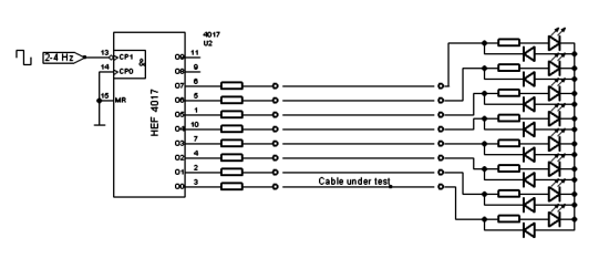 sequencer with 8 LEDs