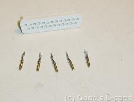 
	    Loose connector pins.