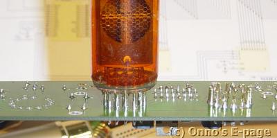 Two sockets: with and without nixie