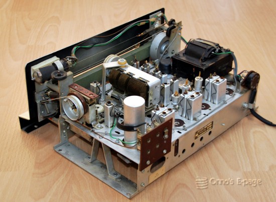 
	  A view of the chassis after cleaning, valves not yet in place.