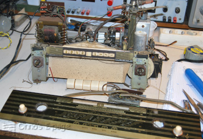 Tuning scale taken off