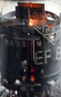 EF80 glowing