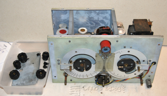 
    Front and knobs taken off.
    