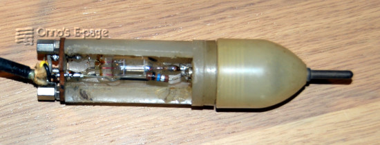 
      The probe opened up.
    